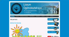 Desktop Screenshot of lojedlicze.pl